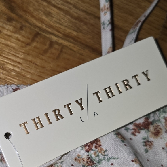 Floral Print Camisole with Bow Accent - Picture 9 of 9